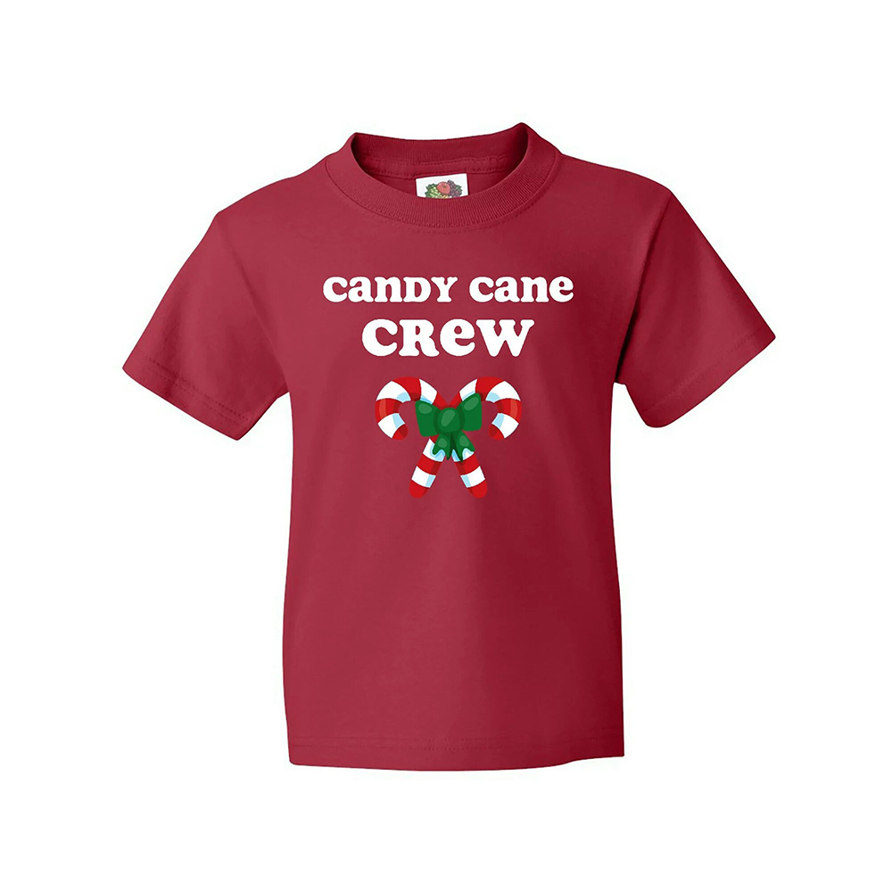 Inktastic Candy Cane Crew Toddler & Fireworks Canadian