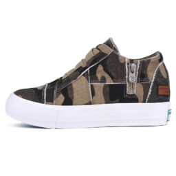 Sneakers for Womens Fashion Platform Hidden Heel