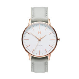 Avenue Qtz Basic Slim White Round Dial Women's Analog Watch